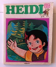 HEIDI dalla TV romanzo illustrato riduzione della serie animata televisiva 1978