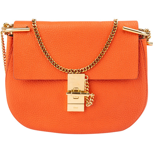 Borsa tracolla chloé orange - chloé,