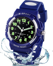 Orologio Bambino,Orologio Da Polso per Ragazzi,Orologio Bambini Analogico,Ragazz