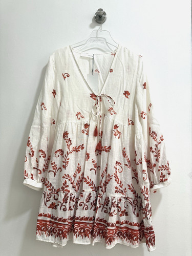 Abito corto stampato zara con - corto,