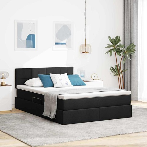 Letto con contenitore led - contenitore,