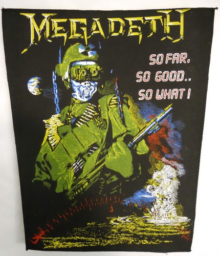 Patch posteriore megadeth - patch,