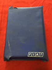 FIAT PORTA DOCUMENTI LIBRETTO CIRCOLAZIONE MANUALE USO MANUTENZIONE ISTRUZIONI