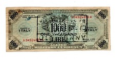 1000 LIRE 1943/A/A OCCUPAZIONE