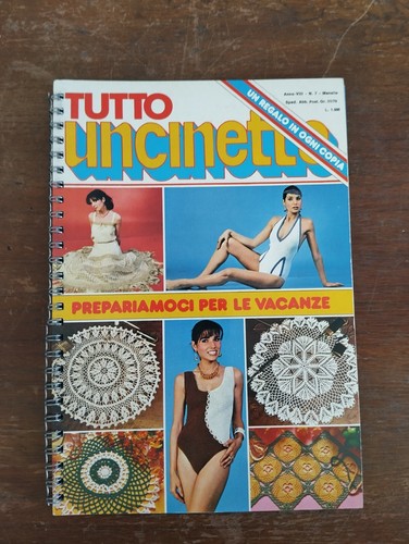 1980 tutto uncinetto - uncinetto, luglio