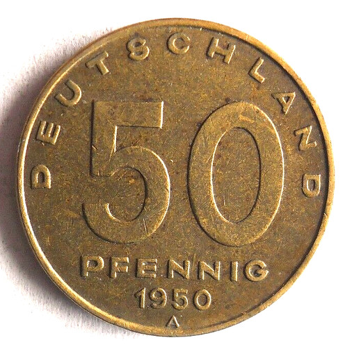 1950 germania est pfennig - est,