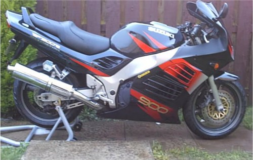 Suzuki 900r 97 scarico - suzuki,
