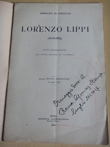 1909 alterocca arnaldo - 1909-alterocca, arnaldo-lorenzo