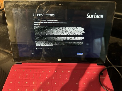 Microsoft surface 1516 32gb - rt,