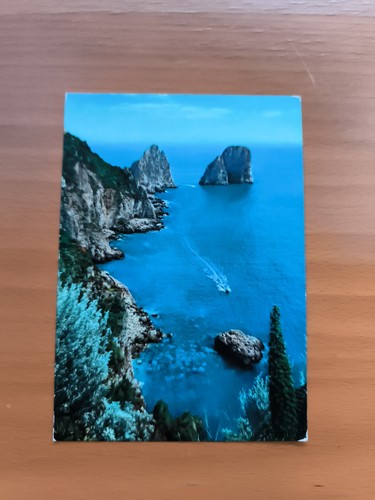 Capri faraglioni cartolina - capri, i