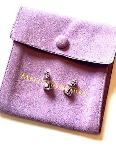 Melinda maria heart studs - melinda,