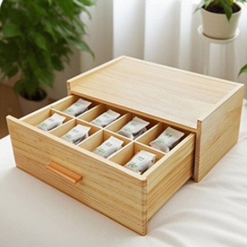 Cassetto portaoggetti legno - cassetto,