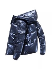 Bomber Piumino Uomo Lucido Con