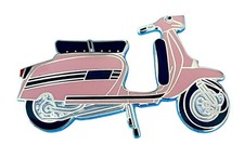 SCOOTER MOD BADGE - LAMBRETTA
