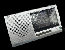 Sony AM FM Radio ICF-SW11 Stereo 12 Bande FM SW MW LW Ricevitore
