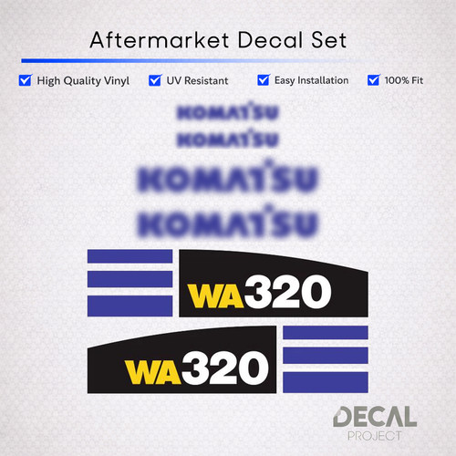 Set decalcomanie aftermarket