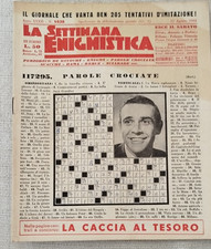 SEAN CONNERY JAMES BOND 007 COPERTINA LA SETTIMANA ENIGMISTICA 1638 ANNO 1963