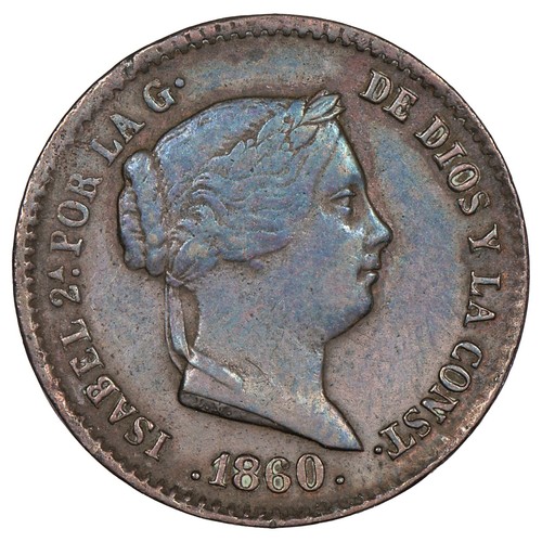 Spagna centesimi 1860 - 1860,