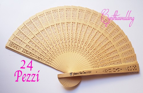 Pezzi ventagli legno - 24,