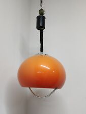 Lampadario Jolly design Luigi Massoni per Guzzini lampada vintage anni 70 