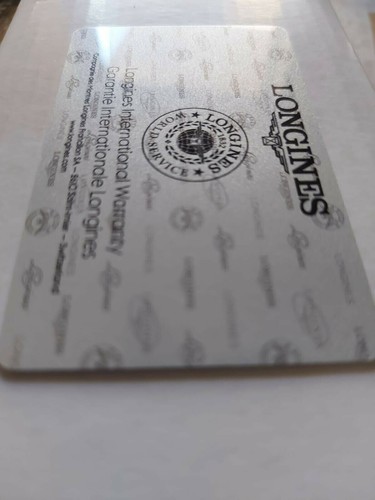 Garanzia card longines - garanzia,