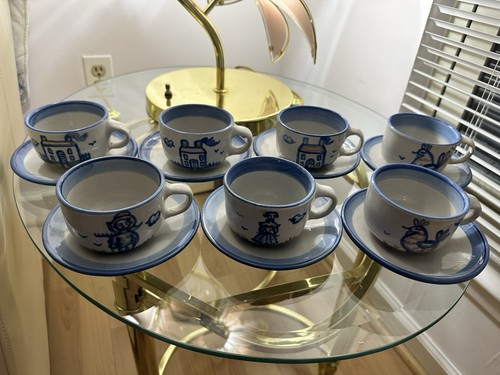 Hadley pottery set 7 - set,
