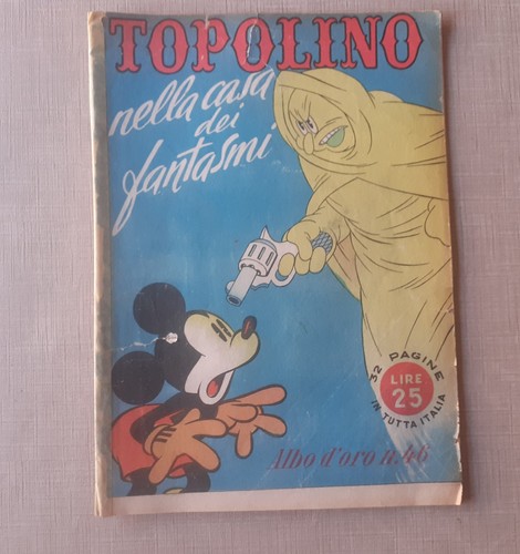 Topolino alba oro 46 - topolino,