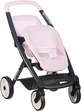 - Maxi-Cosi - Passeggino Gemellare Rosa - Giocattolo Imitazione - Cavalca 2 Bamb
