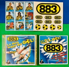 883 Max PEZZALI Raro CD | LA DURA LEGGE DEL GOL | Con PALLINA + ADESIVI + ALBUM