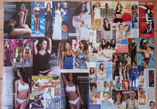 ANNA TATANGELO LOTTO ITALIAN CLIPPINGS ARTICOLI DI GIORNALE RITAGLI SEXY