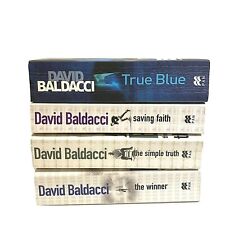 David Baldacci 4 libri edizione inglese thriller best seller copertina morbida