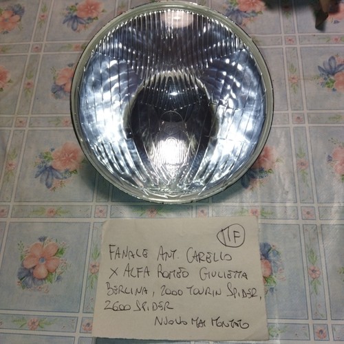 Faro anteriore carello - anteriore,