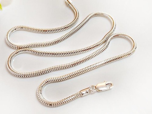 Collana serpente argento 925