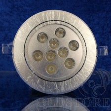 ►SICE 5941515◄FARETTO LED INCASSO 9W LUCE BIANCA CALDA 3000K 230V FARO PLAFONIER