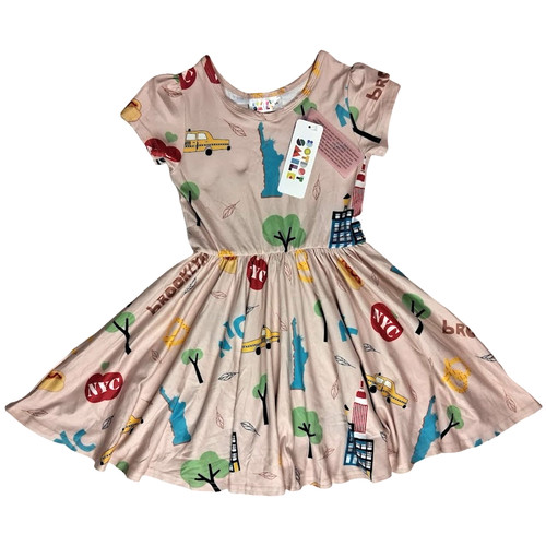 Abito dot smile girls - girls, 4