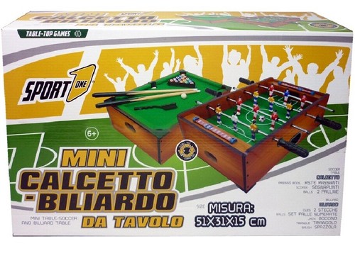 Calcetto biliardo tavolo - biliardo,