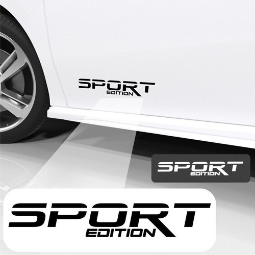 Sport edition adesivo nero - sport,