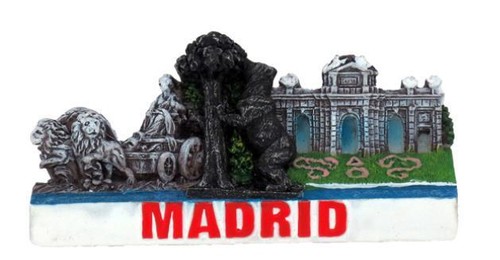 Madrid magnete souvenir spagna - magnete,