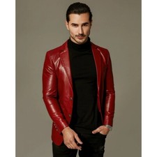 Blazer uomo vera pelle di