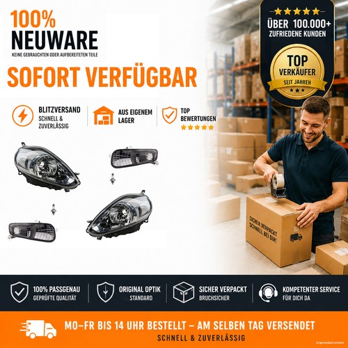 Set fari anteriori halogen - anteriori,