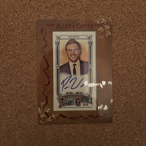 Peter weber 2025 topps - weber, &