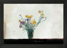 Quadro natura morta floreale