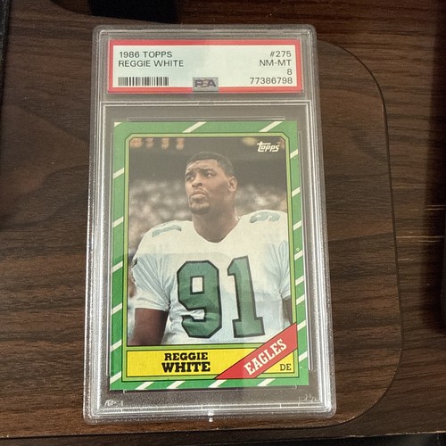 1986 topps 275 - reggie, white