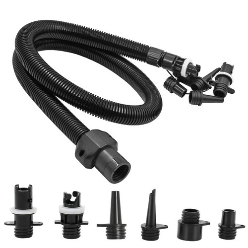 Kit tubo aria plastica nera - aria, in