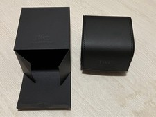 IWC Shaffhausen Authentic Watch Box Case scatola vuota colore nero usato