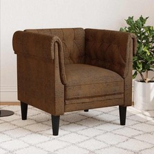 Poltrona Chesterfield Marrone