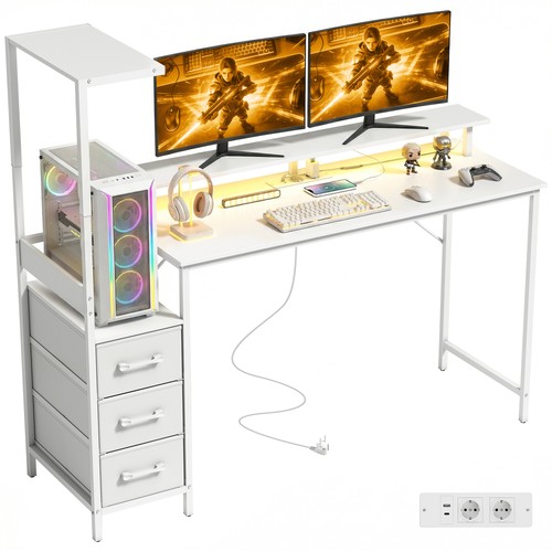 Homcom scrivania gaming con - gaming,
