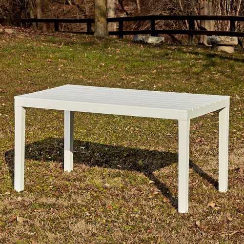 Tavolo doghe giardino - tavolo, a