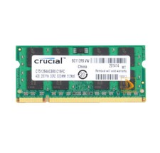 Crucial 4 GB 2RX8 PC2-6400S