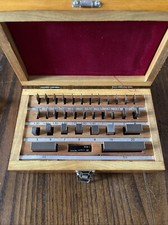 SET BLOCCHETTI DI RISCONTRO JOHNSON PARALLELI IN ACCIAIO BORLETTI 32 PZ GRADO 0